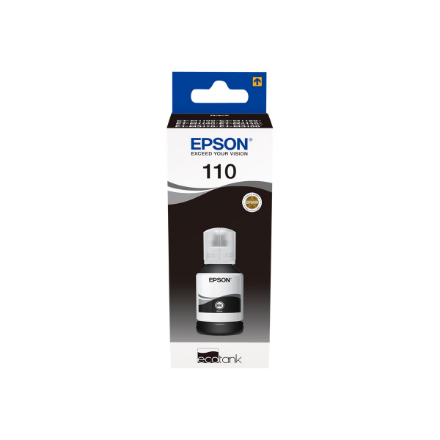 Epson 110 XL EcoTank ink bottle, pigment black