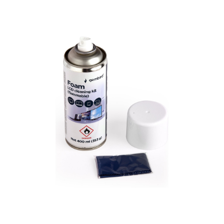Gembird Foam LCD Cleaning Kit CK-LCD-08 Foam Cleaner for LCD / TFT screens 400 ml