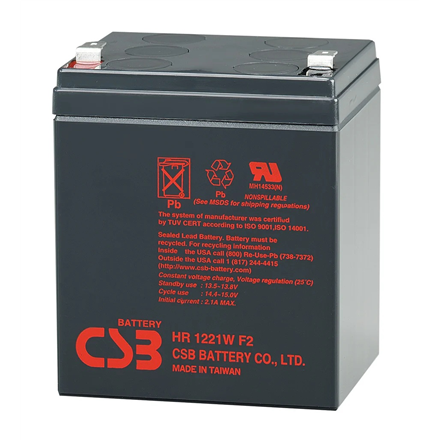 CSB Battery, 12 V HR1221WF2 21 W