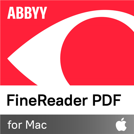 ABBYY FineReader PDF for Mac – vieno naudotojo ESD licencija, 1 metams