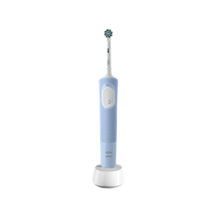 Oral-B Vitality Pro – įkraunamas elektrinis dantų šepetėlis, 1 galvutė, 3 valymo režimai, mėlynas