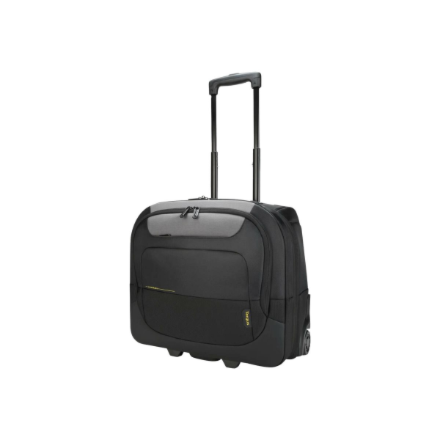 Targus CityGear TCG717GL – ratukinis nešiojamojo kompiuterio krepšys 15–17.3 col. nešiojamiesiems kompiuteriams, juodos spalvos