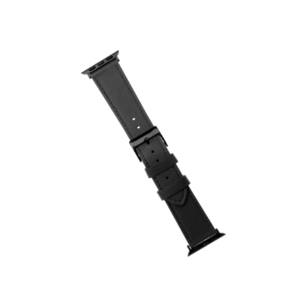 FIXED FIXLST-434-BK – кожаный ремешок для часов, 42/44/45/46/49 mm, Apple Watch, чёрный