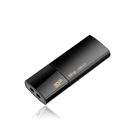Silicon Power Blaze B05 SP016GBUF3B05V1K – USB-A флеш-накопитель 16 GB, чёрный