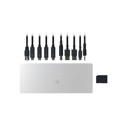 Razer Desktop RGB Dock for Multiple Devices and Displays Thunderbolt 5 Dock