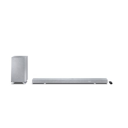 Sharp 5.1.2 Dolby Atmos/DTS:X Soundbar with Wireless Subwoofer HT-SBW55121(SL) Bluetooth