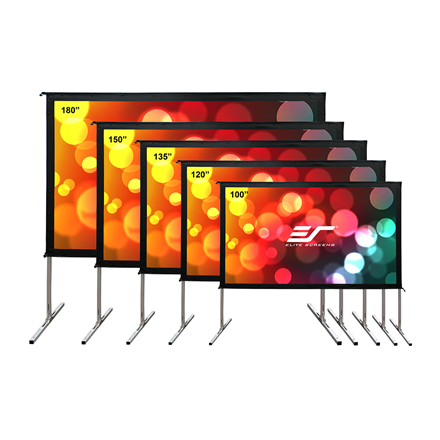 Elite Screens Yard Master 2 Mobile Outdoor screen WV-Dual OMS120H2-DUAL Diagonal 120 " 16:9 Viewable screen width (W) 266 cm