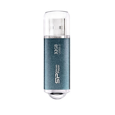Silicon Power Marvel M01 SP008GBUF3M01V1B – 8 GB USB-A atmintinė, mėlyna