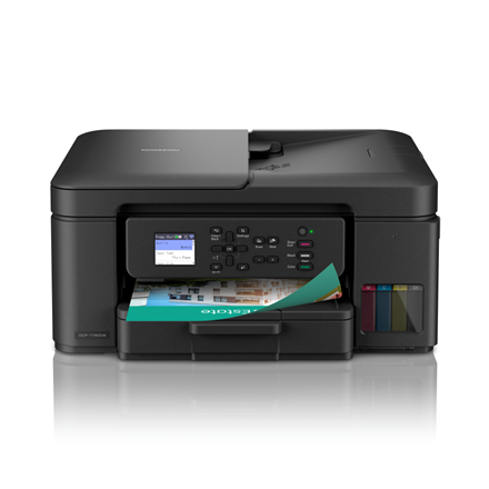 Brother Wireless Printer with ADF DCP-T780DW Inkjet Colour 3-in-1 A4 Wi-Fi Black