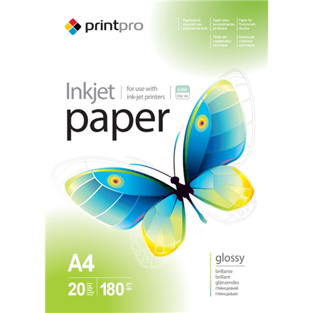 ColorWay PrintPro – itin blizgus fotopopierius, 180 g/m², A4, 20 lapų