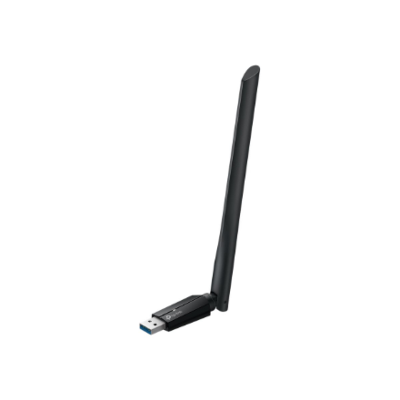 TP-LINK BE6500 Tri-Band Wi-Fi 7 High Gain Wireless USB Adapter Archer TBE400U Plus 2.4 GHz, 5 GHz, 6 GHz 802.11ax MU-MiMO No no PoE Antenna type High-Gain Tri-Band