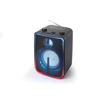 Muse M-1802 DJ – аккумуляторная Bluetooth-колонка для вечеринок 60 Вт, чёрная