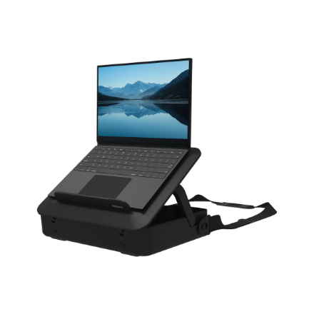 Fellowes Breyta 2in1 Laptop Carry Case/Laptop Riser 384 x 308 x 89 mm Black