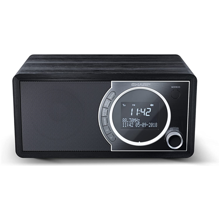 Sharp DR-450(BK) – FM/DAB/DAB+ skaitmeninis radijas su „Bluetooth 4.2“ ir žadintuvu, nakties juodas