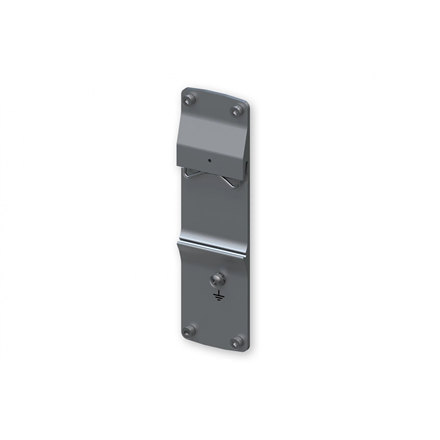 Teltonika Rear DIN Rail Panel, 115 x 32.2 x 5.8 mm, Aluminium PR5MEC24