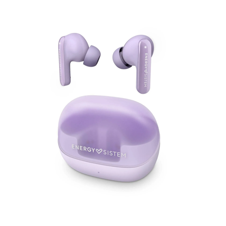 Energy Sistem Serenity ANC – true-wireless earbuds with microphone and ANC, lavender