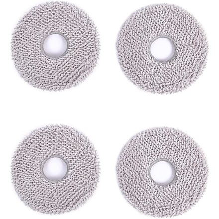 Ecovacs D-WP04-0012 – patobulintos daugkartinės plovimo šluostės DEEBOT X1 OMNI/X1 TURBO/T10 TURBO/T20 OMNI/X2 OMNI, 4 vnt.