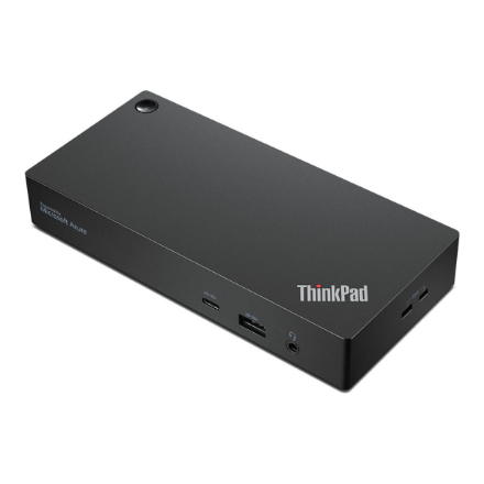 Lenovo ThinkSmart SmartDock 40BN0135EU – susitikimų kambario jungčių stotelė, juoda