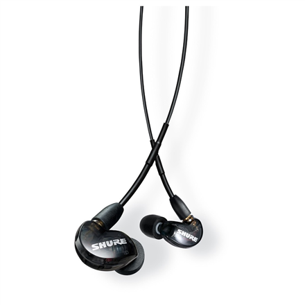 Shure SE215-K-EFS – laidinės į ausis įstatomos ausinės, juodos