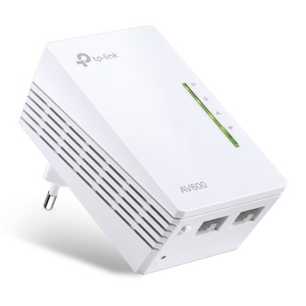 TP-Link TL-WPA4220 – AV600 Wi-Fi powerline extender, 802.11n, 2 RJ-45 Fast Ethernet ports