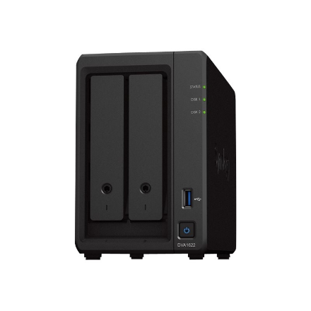 Synology DVA1622 tinklo sekimo serveris Tower Gigabitinis eternetas