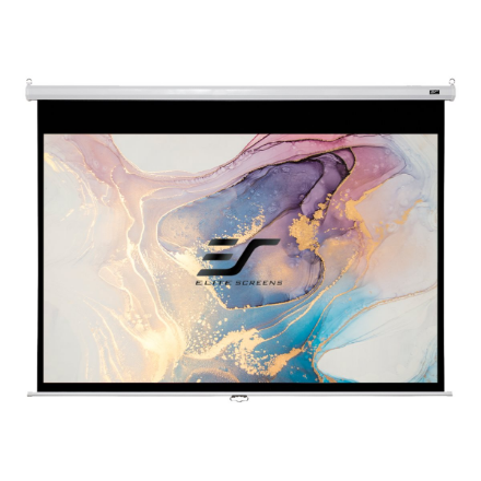 Elite Screens Manual Series M92XWH įstrižainė 92 " 16:9 matomo ekrano plotis (W) 204 cm baltas