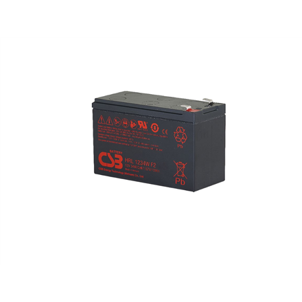 CSB Battery Battery 12V 9Ah 34W Pb F2 HRL1234W