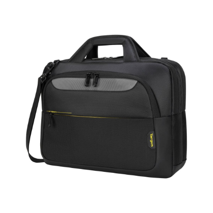 Targus CityGear Topload TCG460GL – nešiojamojo kompiuterio krepšys 15–17.3 col. nešiojamiesiems kompiuteriams, juodos spalvos
