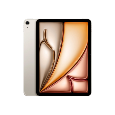 Apple iPad Air Wi-Fi + Cellular Starlight 11 " 2360 x 1640 pixels IPS Apple 12 GB M4 256 GB 3G 4G 5G Wi-Fi Front camera 12 MP Rear camera 12 MP Bluetooth 6.0 iPadOS 26