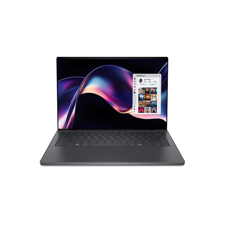 Dell XPS 14 DA14260 – nešiojamasis kompiuteris, 14 col. jutiklinis OLED ekranas, Intel Core Ultra X7 358H, 32 GB LPDDR5X RAM, 1000 GB SSD, Intel Arc Graphics, Windows 11 Pro, Bluetooth 6, EN klaviatūra, grafito spalvos