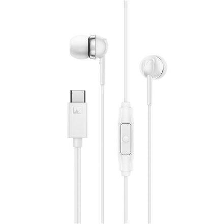 Sennheiser Headphones CX 80U Wired In-ear Microphone White