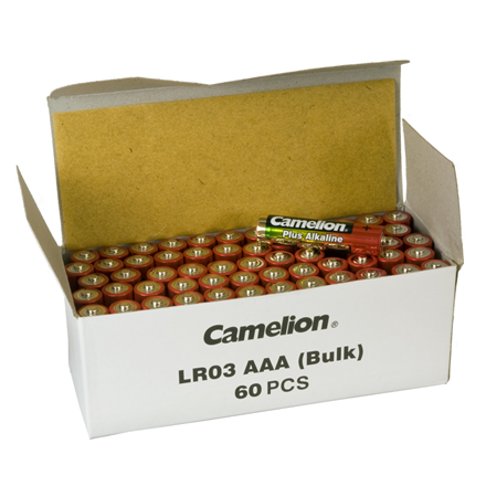 Camelion AAA / LR03 Plus – šarminės baterijos, 60 vnt.