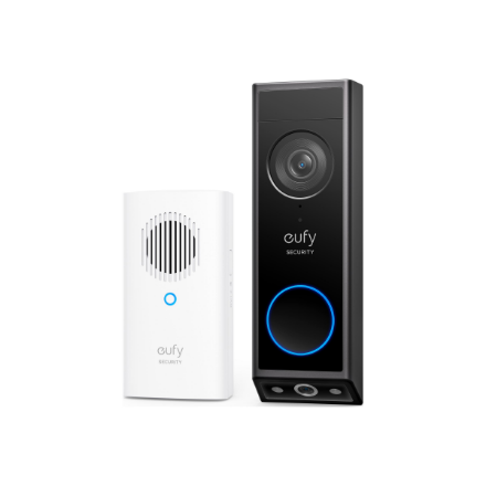 Eufy Video Doorbell E340 E8214311 – vaizdo durų skambutis su skambučio moduliu