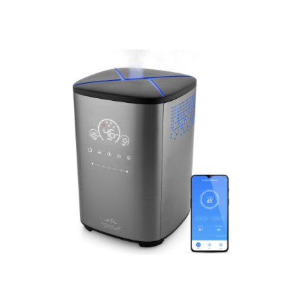 ETA Humidifier Noble Smart 5629 90000 110 W Water tank capacity 4 L Suitable for rooms up to 50 m² Ultrasonic Grey Humidification capacity 500 ml/hr