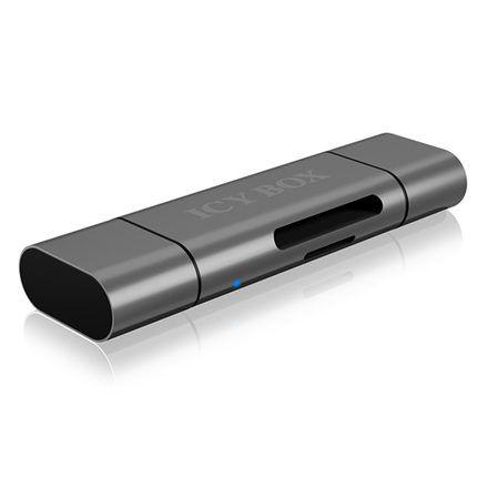 Raidsonic External card reader with multi-USB connector External Micro SDHC, Micro SDXC, microSD 3.0 UHS-I SD, SDHC, SDXC, SD 2.0 UHS-I, MMC external