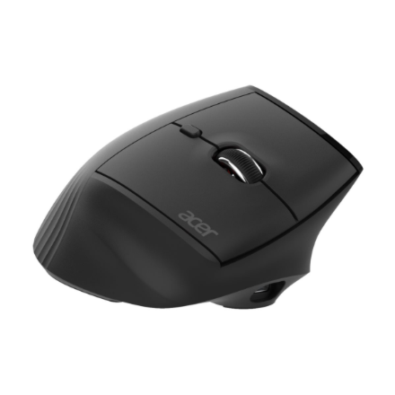 Acer Smart Fit Vertical Mouse, Retail pack Wireless Bluetooth Black