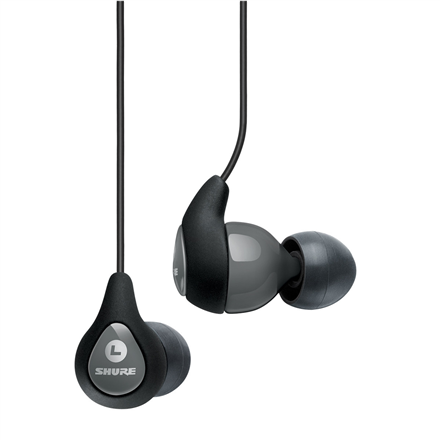 Shure SE112-GR-EFS – laidinės į ausis įstatomos ausinės, pilkos