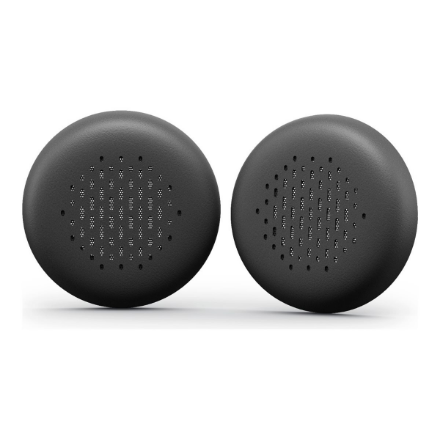 Dell Pro HE324 – pakaitinių ausų pagalvėlių pora laidinėms ausinėms WH3024, Apollo Black spalvos