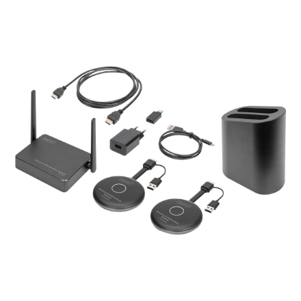 DIGITUS Click & Present Pro DS-55317 – belaidė pristatymų ir bendradarbiavimo sistema