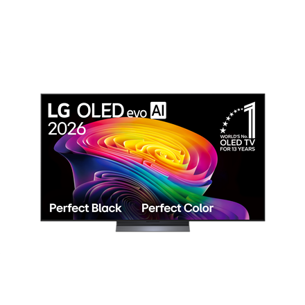 LG OLED 4K evo AI C6 TV OLED65C61LA 65 Smart TV webOS UHD Black