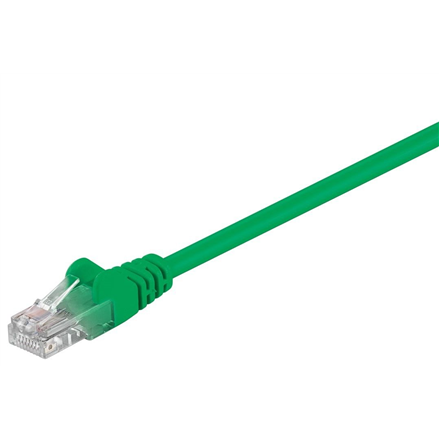 Goobay 68338 – сетевой патч-кабель, CAT 5e, U/UTP, RJ45 (8P8C), зелёный
