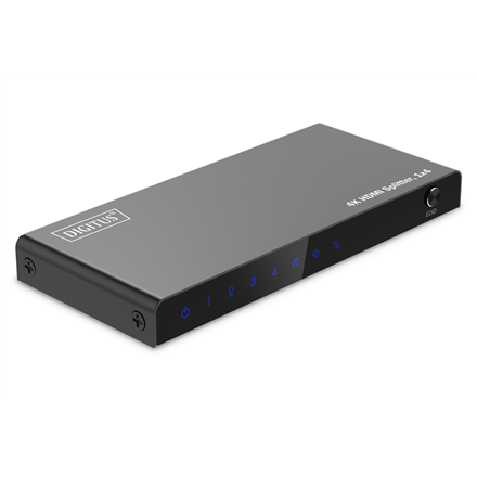 Digitus 4K HDMI разветвитель, 1x4 DS-55337, черный