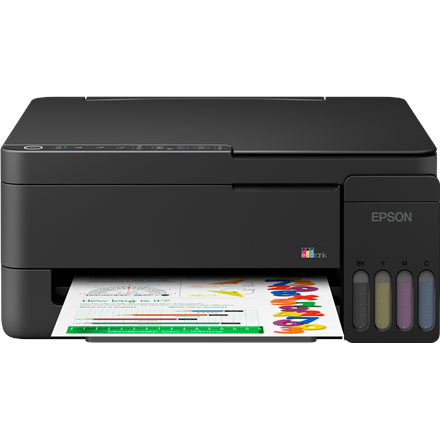 Epson EcoTank L3351 Inkjet Colour Multifuction Printer A4 Wi-Fi Black