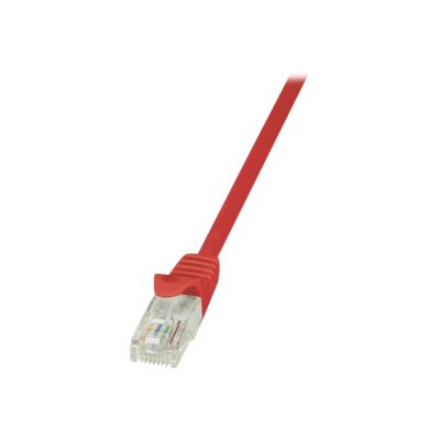 LogiLink CP1064U – Cat 5e U/UTP RJ45 tinklo laidas, 3 m, raudonas