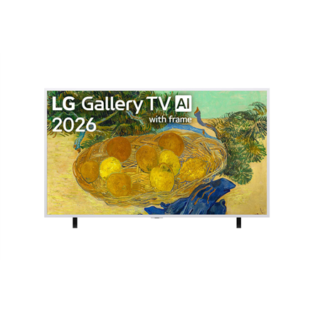 LG QNED 4K AI Gallery TV 65LX7B6LA 65 Smart TV webOS UHD Snow White