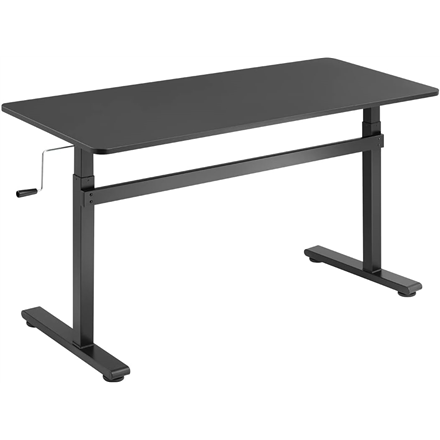 Logilink Manually adjustable sit-stand desk EO0027 70-117 cm Maximum load weight 40 kg Black