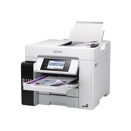 Epson Multifunctional Printer EcoTank L6580 Inkjet Colour Inkjet Multifunctional Printer A4 Wi-Fi Light Grey