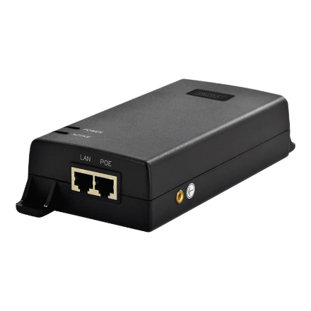 DIGITUS DN-95104 – 60 W Gigabit Ethernet PoE Ultra injector, IEEE 802.3af/at