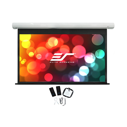 Elite Screens Saker Series SK100XHW-E12 Diagonal 100 " 16:9 Viewable screen width (W) 221 cm White