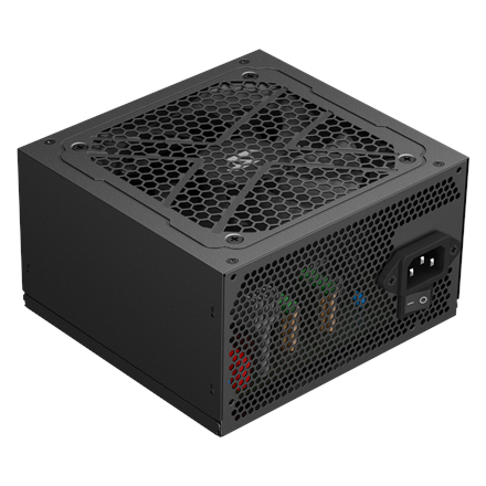 GameMax MAX P650B – maitinimo blokas, 650 W, ATX, 80 PLUS Bronze, nemodulinis, juodas